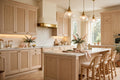 White Oak Fluted Cabinets — Sample Door