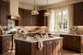 Walnut Raised Panel Cabinets — Sample Door