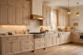 White Oak shaker cabinets — sample door — kitchen rendering